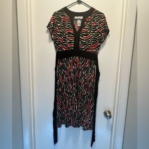 EUC Jessica Howard size 6 black, white, and red. Fits a true 10.